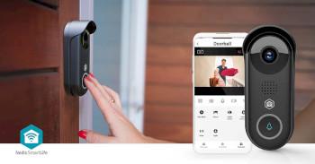 SmartLife Sonnette Vidéo Transformateur Full HD 1080p Stockage Cloud - Nedis