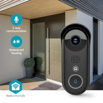 SmartLife Sonnette Vidéo Transformateur Full HD 1080p Stockage Cloud - Nedis