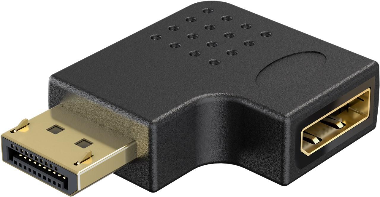 Adaptateur coudé DisplayPort™ 90 vers la gauche - Goobay