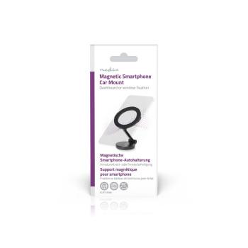 Support de Téléphone de Voiture Magnétique Pour Pare-brise et Tableau de Bord Universel - Nedis