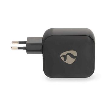 Oplader 100 W GaN PD3.0 Snellaad functie 2.5 / 3.0 / 5.0 A - Nedis