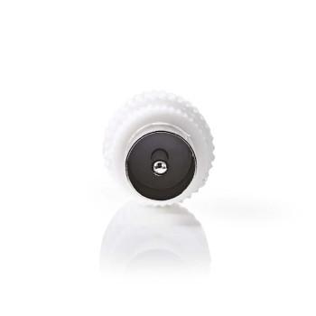 Connecteur IEC (Coax) Droit Mâle Nickelé 75 Ohm À visser - Nedis