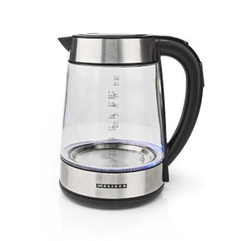 Bouilloire électrique numérique 1,7 L 2200 W Verre 50/70/80/90/100 - MELISSA