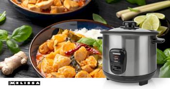 Autocuiseur 1,0 L 400 W Revêtement antiadhésif Bol amovible - MELISSA