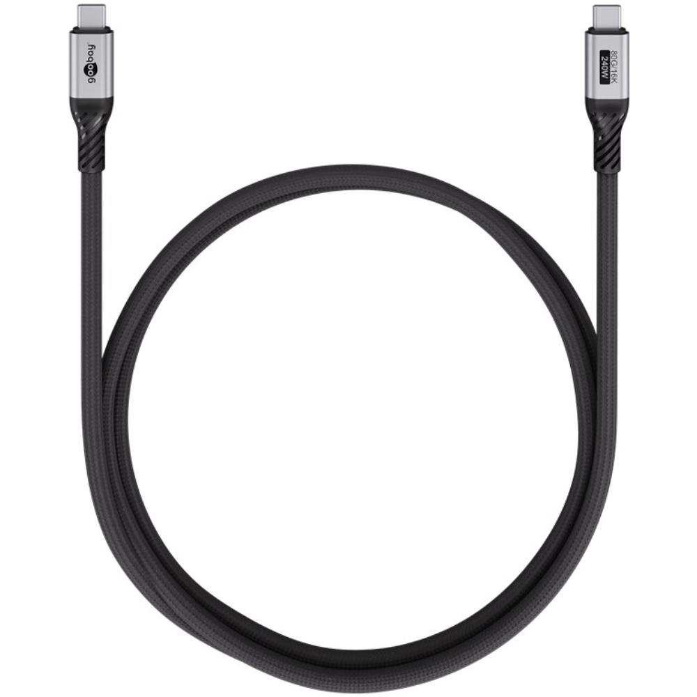Câble USB-C 4 - version 2 - 80 Gbps - 240 watts