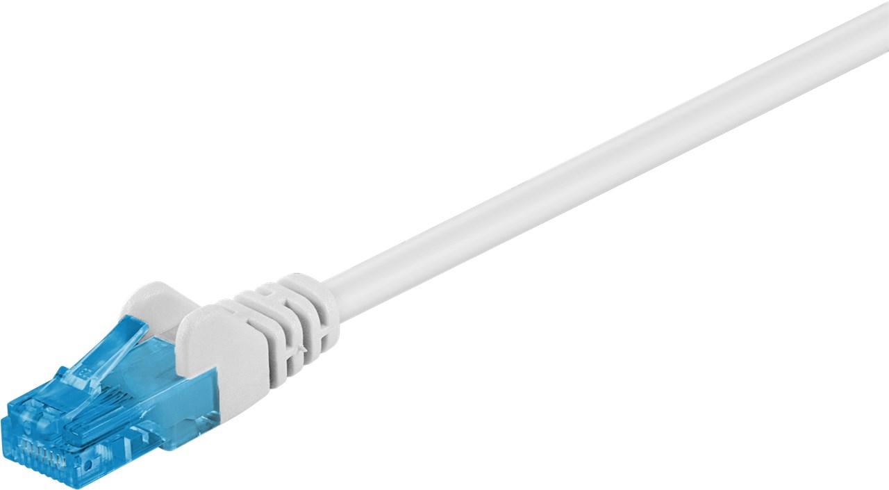 Câble réseau CAT 6A ultraflexible, U/UTP, blanc - Goobay