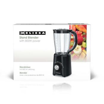 Blender sur pied 800 W 2 vitesses + pulse 4 lames en acier inoxydable - MELISSA