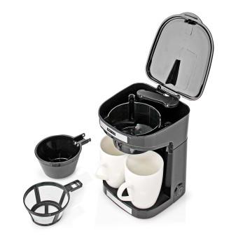 Compact Koffiezetapparaat 2 Porseleinen kopjes 0,25 l 450 W - Butler