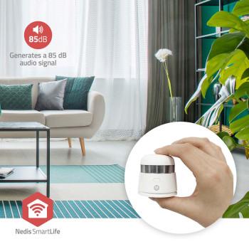 SmartLife Smoke Detector Zigbee 3.0 Battery Powered Sensor life - Nedis
