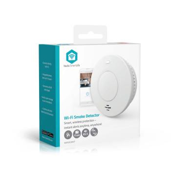 SmartLife Détecteur de fumée Wi-Fi Alimenté par batterie Durée de vie du capteur : 10 - Nedis