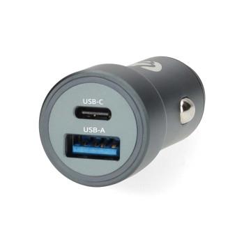 Chargeur de voiture 38 W 1.5 / 1.67 / 2.0 / 2.22 / 3.0 A Sorties : 2 - Nedis