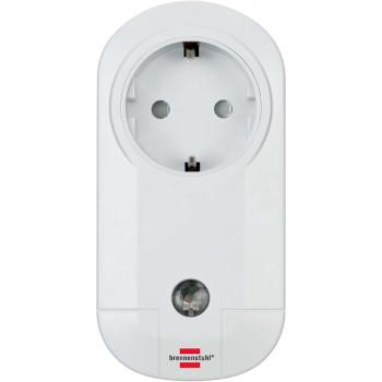 Ensemble de prises télécommandées d'intérieur 3 x F (CEE 7/3) Blanc - Brennenstuhl
