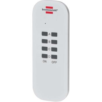 Ensemble de prises télécommandées d'intérieur 3 x F (CEE 7/3) Blanc - Brennenstuhl