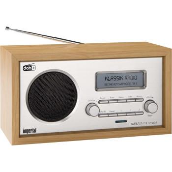 DABMAN 30 Mobiele DAB+ / FM-radio Hout - Imperial