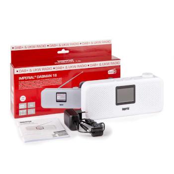 DABMAN 16 DAB+ / FM Radio Stéréo Blanc - Imperial