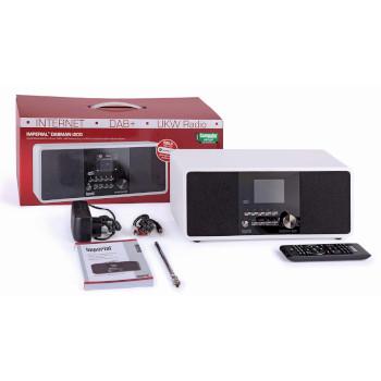 DABMAN i200 Multifunctionele Stereo Radio DAB+ / FM / Internet Wit - Imperial