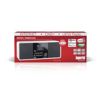 DABMAN i200 Multifunctionele Stereo Radio DAB+ / FM / Internet Wit - Imperial