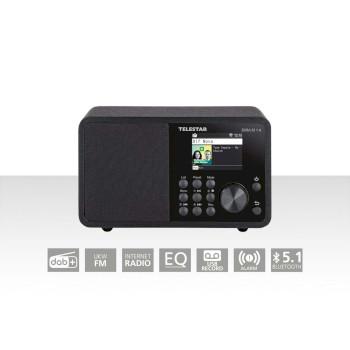 DIRA M 1 A EWF Radio Mono Multifonctionnelle Compacte Noir - Telestar