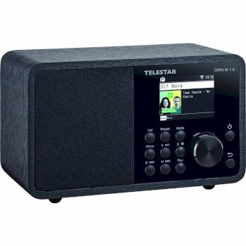 DIRA M 1 A EWF Radio Mono Multifonctionnelle Compacte Noir - Telestar