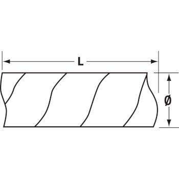 Gaine pour câbles 20 mm 2.50 m Gris - Brennenstuhl