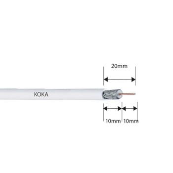 QFA 5 Haakse push on quick F connector Shopconcept - Hirschmann