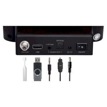 DABMAN i410 BT Compact Hybride Radio DAB+ / FM / Internet / Bluetooth Zwart - Imperial