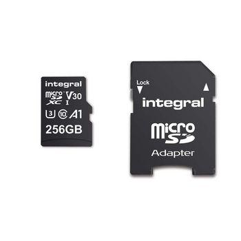 256 GB High Speed microSDHC/XC V30 UHS-I U3-geheugenkaart - Integral
