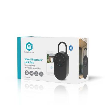 SmartLife-sleutelkluis Bluetooth® Buitenshuis Digit IP65 Zwart - Nedis