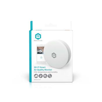 SmartLife Moniteur de Qualité de l'Air Wi-Fi Dioxyde de Carbone (CO2) / - Nedis