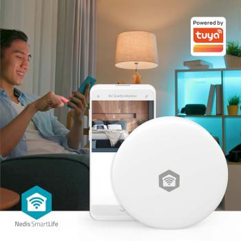 SmartLife Moniteur de Qualité de l'Air Wi-Fi Dioxyde de Carbone (CO2) / - Nedis