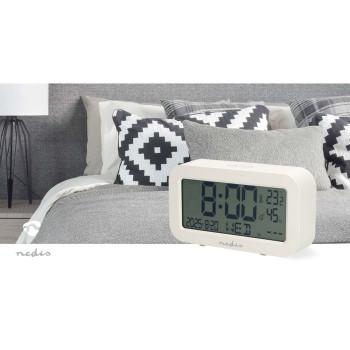 Digitale Tafelklok LCD Achtergrondverlichting Snoozefunctie - Nedis