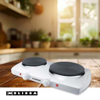 Plaque de cuisson électrique double 2300 W Ø 18,5 + 15,5 cm 5 - MELISSA