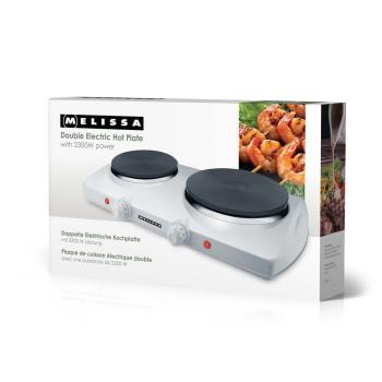 Plaque de cuisson électrique double 2300 W Ø 18,5 + 15,5 cm 5 - MELISSA