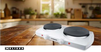 Plaque de cuisson électrique double 2300 W Ø 18,5 + 15,5 cm 5 - MELISSA