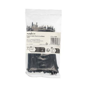 Kabelbinder 120 mm 100 Stuks Zwart - Nedis