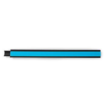 Gestion des câbles Goulotte 1 pièce Épaisseur de câble maximale : 16 mm PVC Noir - Nedis