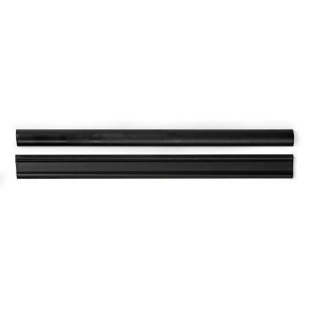 Gestion des câbles Goulotte 1 pièce Épaisseur de câble maximale : 16 mm PVC Noir - Nedis