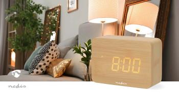 Digitale Tafelklok LED Achtergrondverlichting Snoozefunctie - Nedis