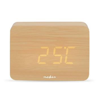 Digitale Tafelklok LED Achtergrondverlichting Snoozefunctie - Nedis