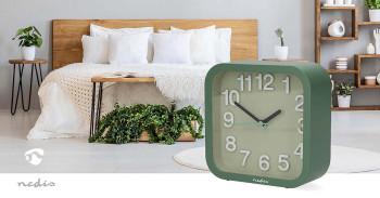 Analoge Tafelklok Snoozefunctie Stil uurwerk Groen - Nedis