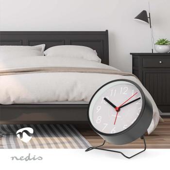 Analoge Tafelklok Snoozefunctie Stil uurwerk Zwart - Nedis