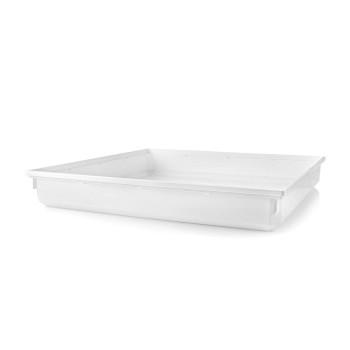Lekbak Wasmachine Kunststof Wit 70 x 70 x 10 cm 5 Stuks - Nedis