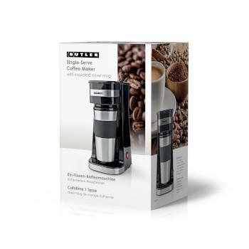 Cafetière une tasse 0,4 l 750 W Tasse de voyage isotherme - Butler
