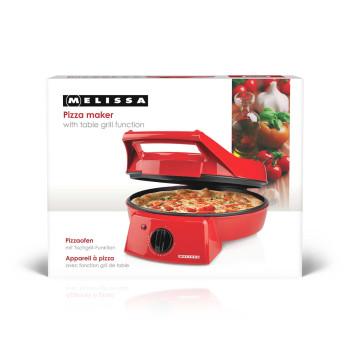 Pizza Maker & Grill 30 cm Température réglable 1800 W - MELISSA