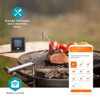 SmartLife Meat Thermometer Bluetooth 2 Sondes - Nedis