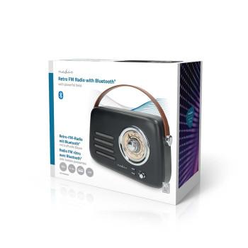 Radio FM Modèle Portable Bluetooth® / FM Alimenté par batterie / Alimenté par USB - Nedis