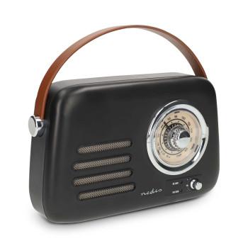 Radio FM Modèle Portable Bluetooth® / FM Alimenté par batterie / Alimenté par USB - Nedis