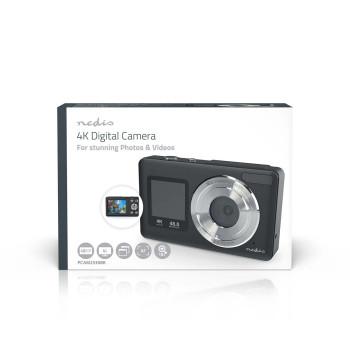 Digitale Fotocamera Dubbel scherm 48 MPixel 4K@30fps 5 MPixel CMOS - Nedis
