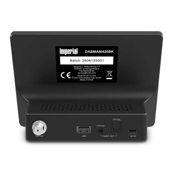 Radio hybride compacte (Internet, DAB+, Tuner Hi-Fi FM) avec Bluetooth®. - Imperial