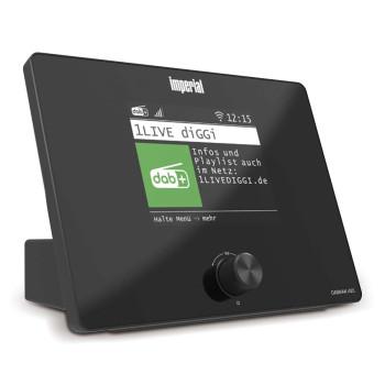 Radio hybride compacte (Internet, DAB+, Tuner Hi-Fi FM) avec Bluetooth®. - Imperial